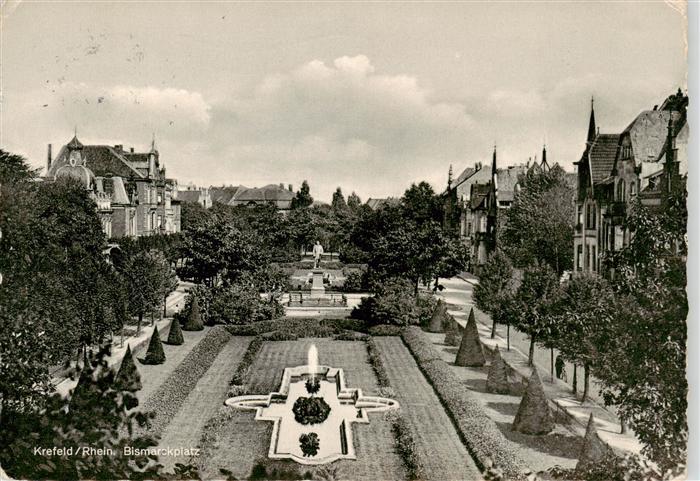 Krefeld Crefeld Bismarckplatz
