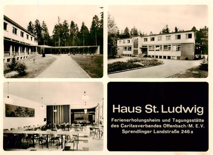 Offenbach Main Haus St. Ludwig Ferienerholungsheim Tagungsstaette des Caritasve