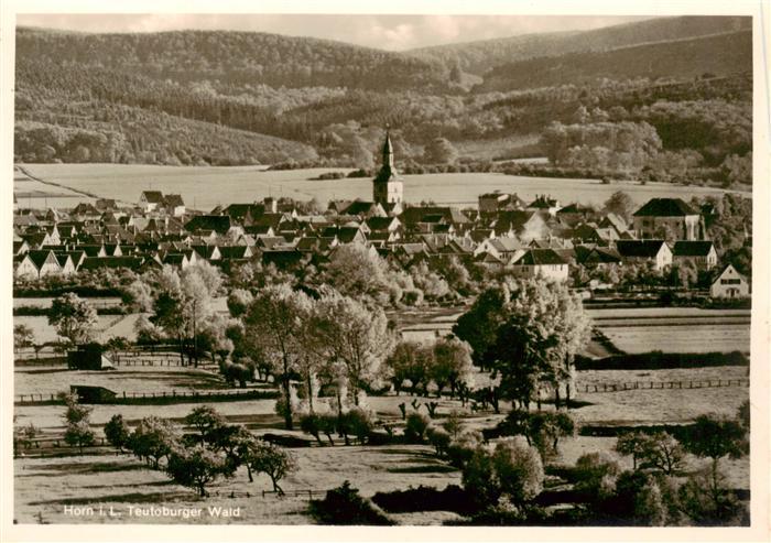 Horn Lippe Ortsansicht Teutoburger Wald