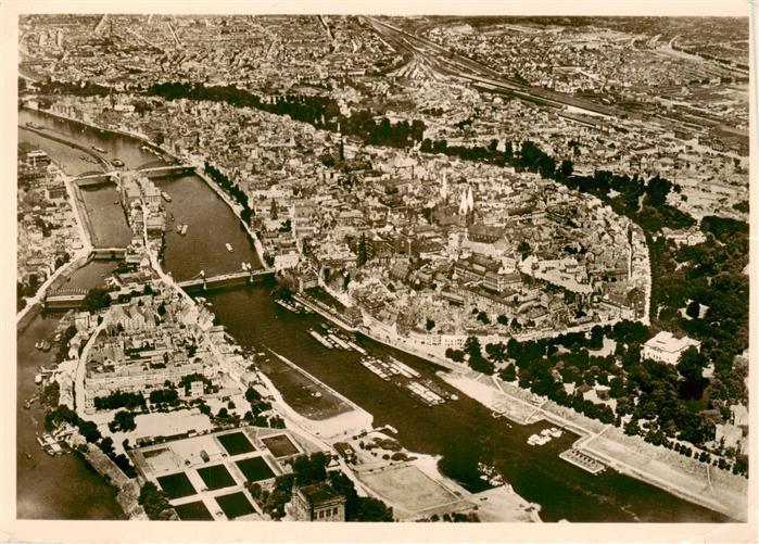 BREMEN  CITY Fliegeraufnahme