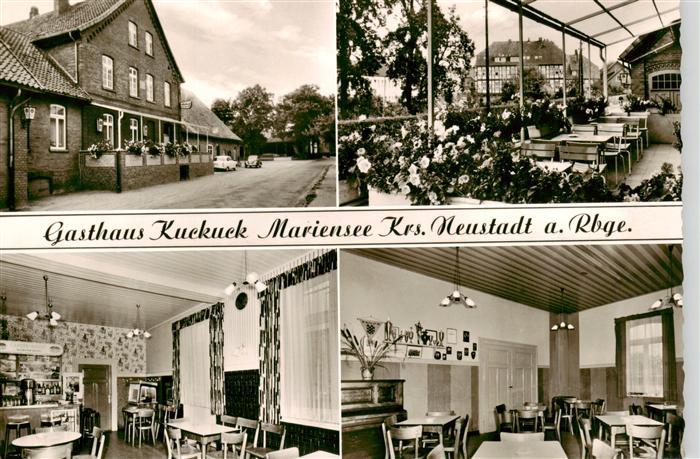 Mariensee Leine Gasthaus Kuckuck Gast und Clubraeume Saal Fremdenzimmer