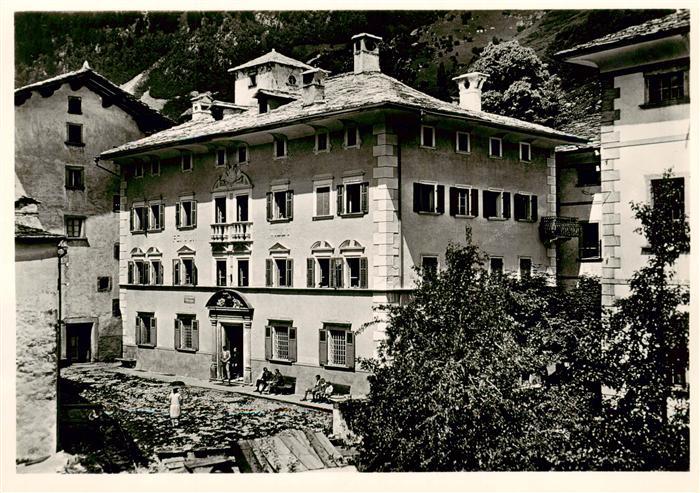 Soglio GR Hotel Willy Palazzo Salis