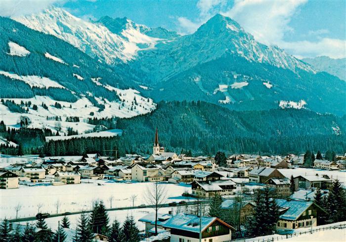 Fischen Allgaeu mit Entschenkopf Nebelhorn und Rubihorn
