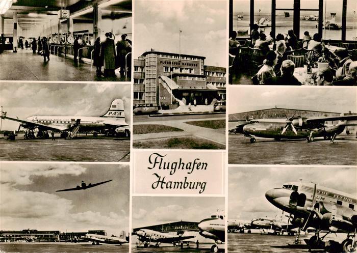 Flughafen Airport Aeroporto Hamburg