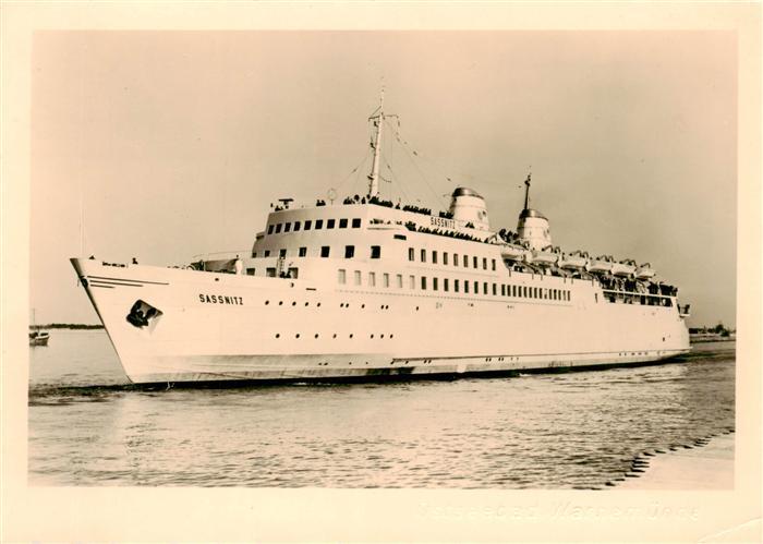 Faehre Ferry Bac Traghetto-- M/S Sassnitz