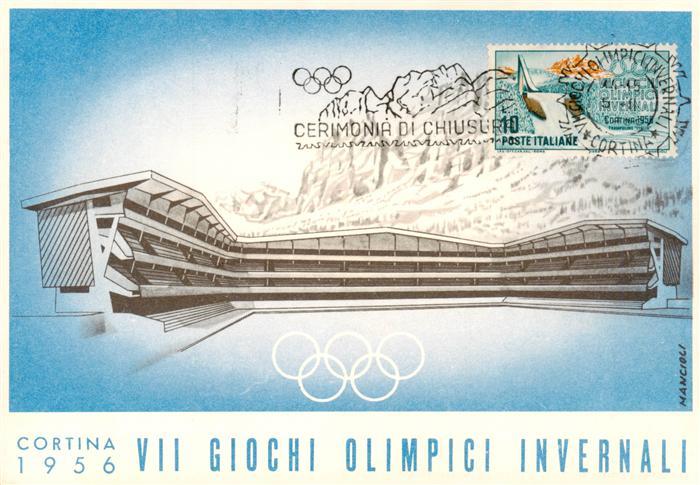 Stadion Stadium Estadio Eisstadion  Cortina