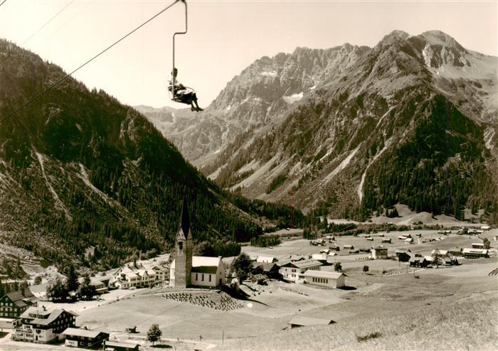 Sessellift Chairlift Telesiege Kleinwalsertal