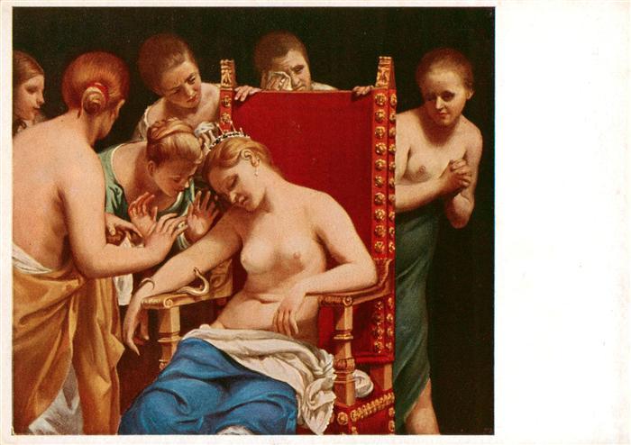 Frau Cagnacci Der Tod der Kleopatra
