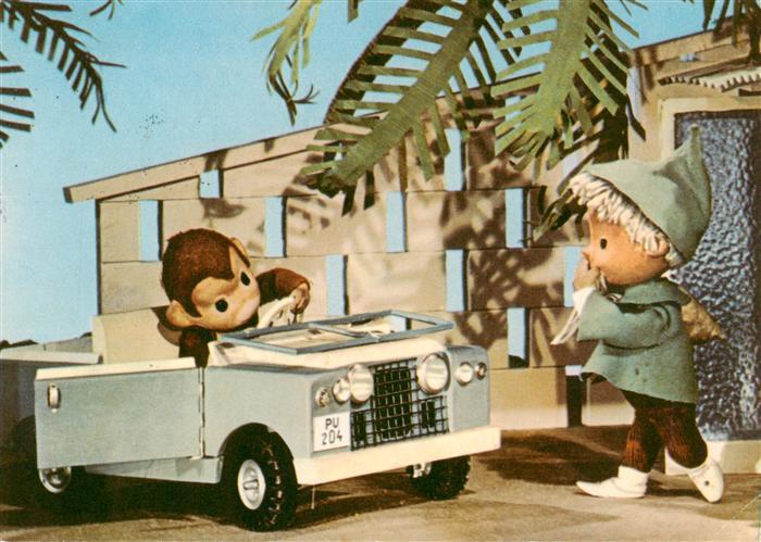 Sandmann Sandmaennchen Affee Auto