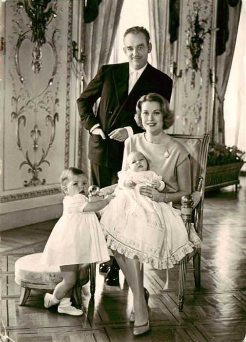 Adel Monaco Prince Rainier 3 Princesse Grace Prince Albert