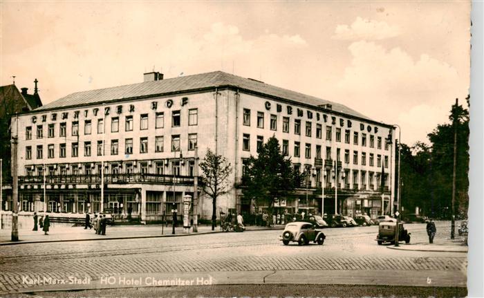 Karl-Marx-Stadt CHEMNITZ HO Hotel Chemnitzer Hof