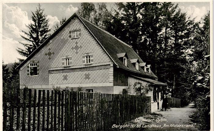 Oybin Sachsen Bergstrasse Landhaus Am Waldesrand