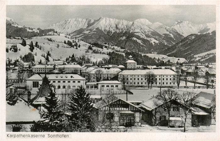 Sonthofen  Oberallgaeu Karpatenkaserne