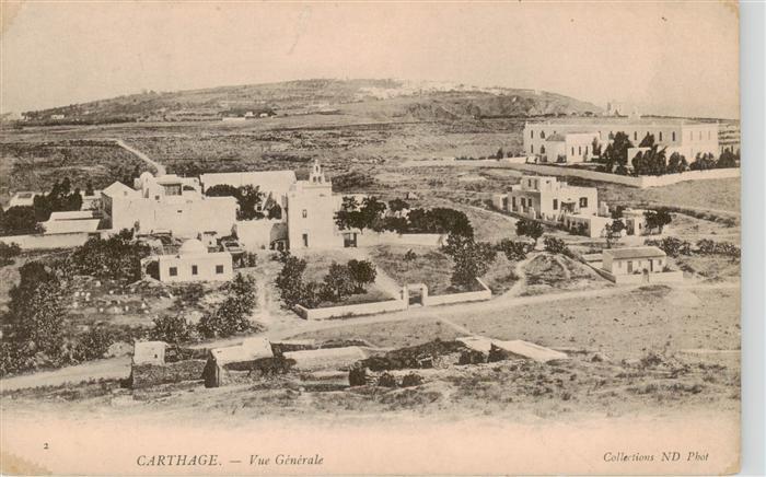Carthage  Karthago Carthago Tunesie Vue generale