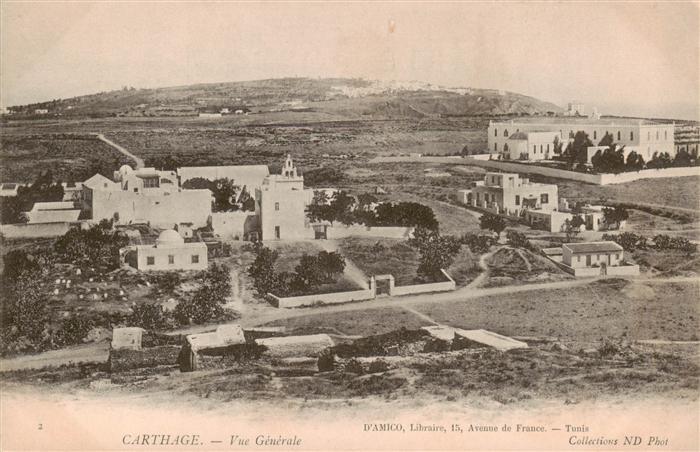 Carthage  Karthago Carthago Tunesie Vue generale