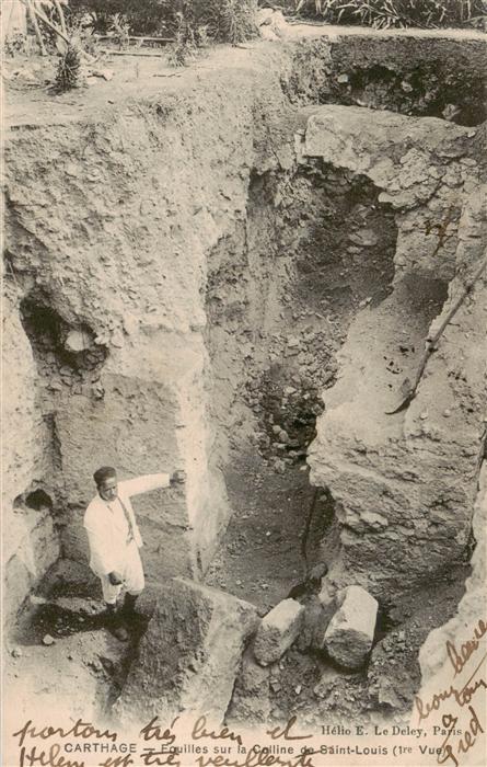 Carthage  Karthago Carthago Tunesie Equilles sur la Colline de Saint Louis