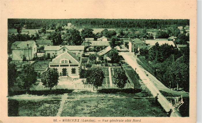 Morcenx 40 Landes Vue generale cote Nord