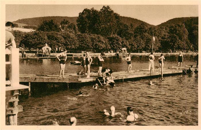 Gerardmer 88 Vosges Heure du Bain