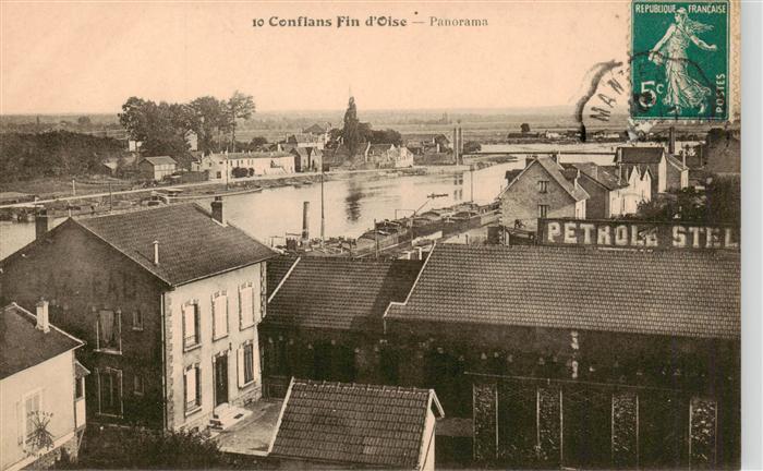 Conflans Fin d Oise 78 Yvelines Panorama