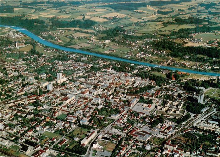 Wels Oberoesterreich AT Fliegeraufnahme