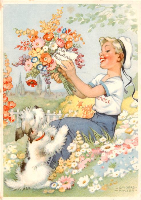 Mainz  Rhein Glueckwunschkarte