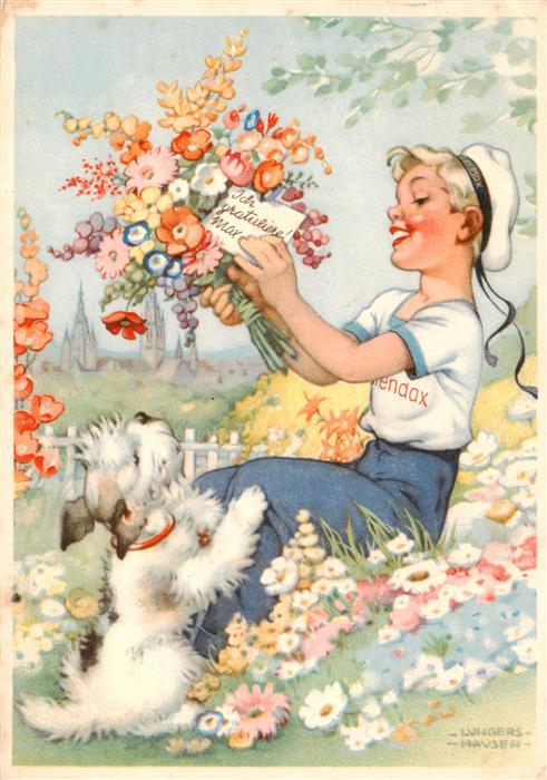 Mainz  Rhein Glueckwunschkarte