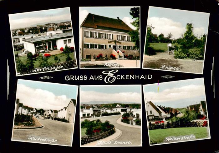 Eckenhaid Eckental Am Erlanger Schloss Anlage Heidestrasse Heide und Eisenstrass