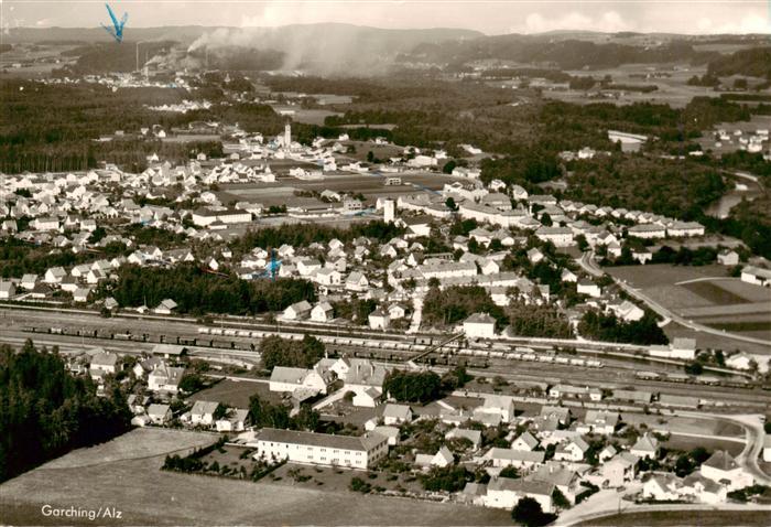 Garching Alz Fliegeraufnahme