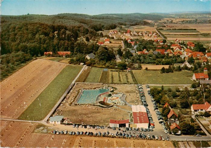 Bad Essen Fliegeraufnahme mit Freibad