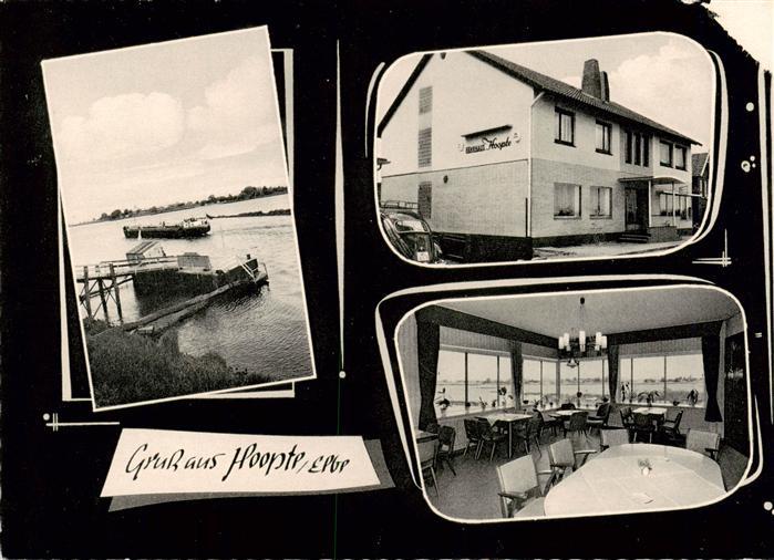 Hoopte Winsen Luhe Faehrhaus Hoopte Gasthaus Gastraum Anlegebruecke