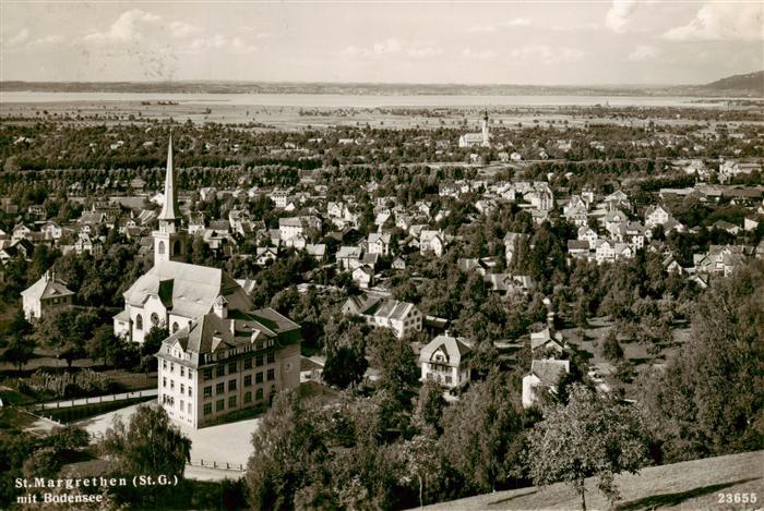St Margarethen  SG Panorama mit Bodensee