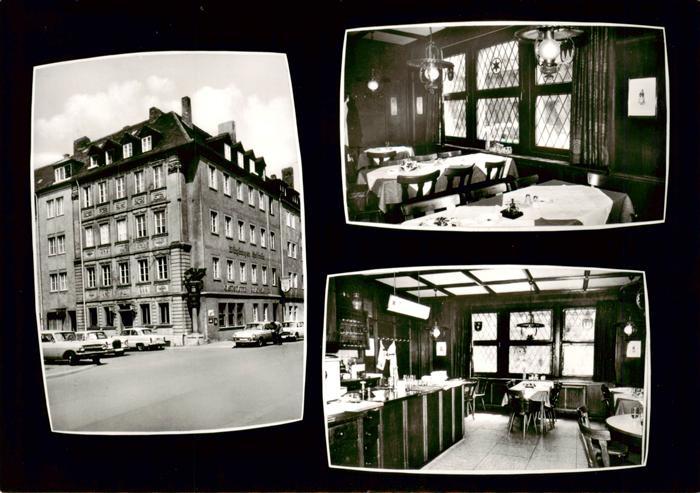 Wuerzburg Bayern Gaststaette Reichsapfel Gatraeume