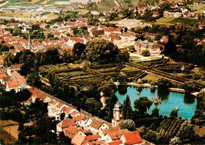 Veitshoechheim Mainpartie Fliegeraufnahme