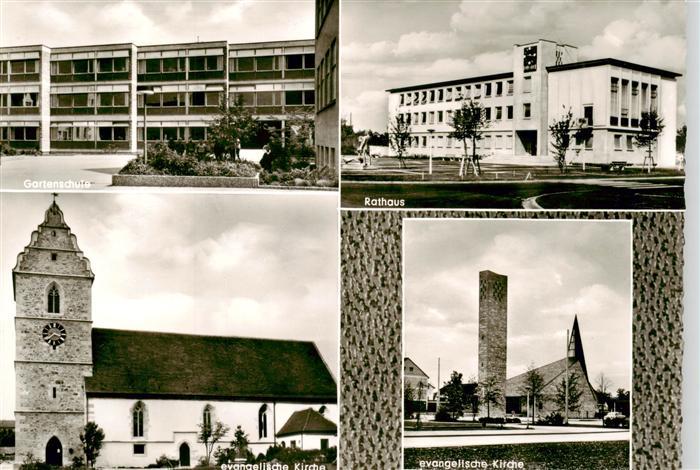 Wendlingen Neckar Gartenschule Rathaus Ev Kirchen