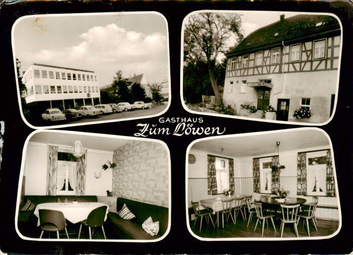 Dettingen Teck Gasthaus Zum Loewen Gastraeume