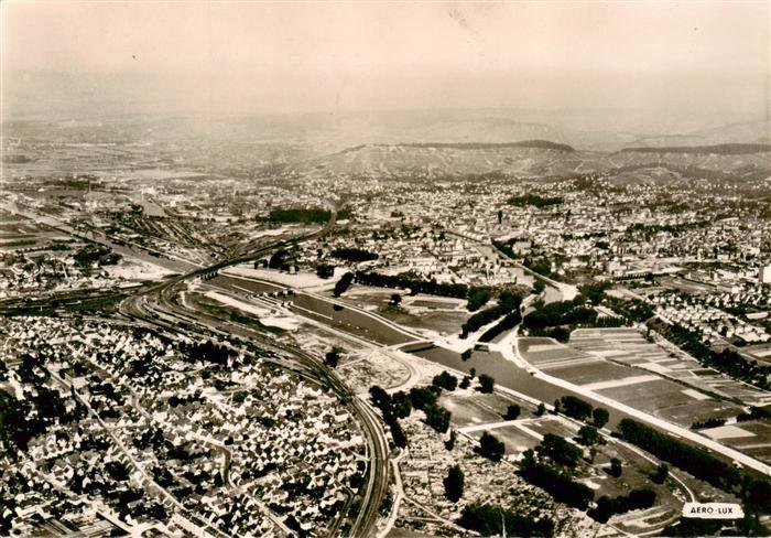 Heilbronn Neckar Fliegeraufnahme