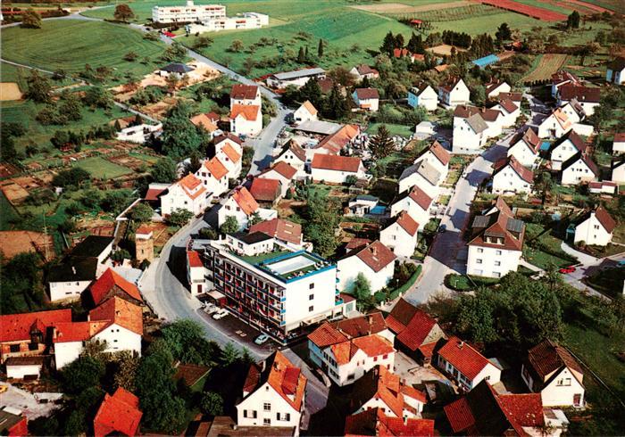 Beerfelden Odenwald Fliegeraufnahme mit Hotel Odenwald