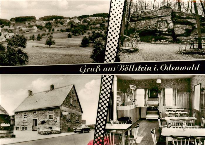 Boellstein Brombachtal Panorama Gasthaus Zur Hoehenluft Gaststube Felsen