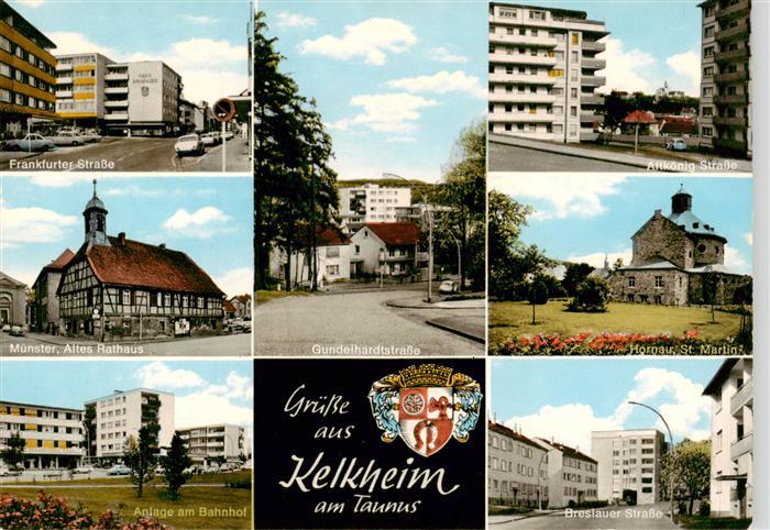 Kelkheim Frankfurter Strasse Muenster Altes Rathaus Gundelhardtstrasse Bahnhofsa