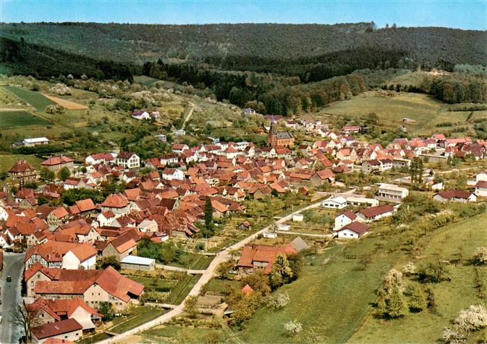 Heubach Odenwald Fliegeraufnahme