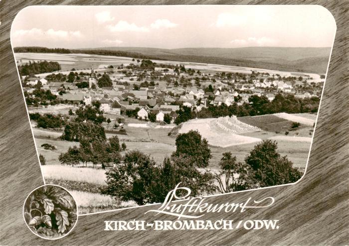 Kirch-Brombach Kirchbrombach Odenwald Fliegeraufnahme