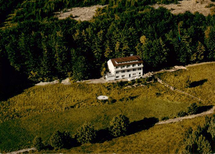 Neukirchen Knuellgebirge Waldhotel Justus Ruh im Urbachtal Fliegeraufnahme