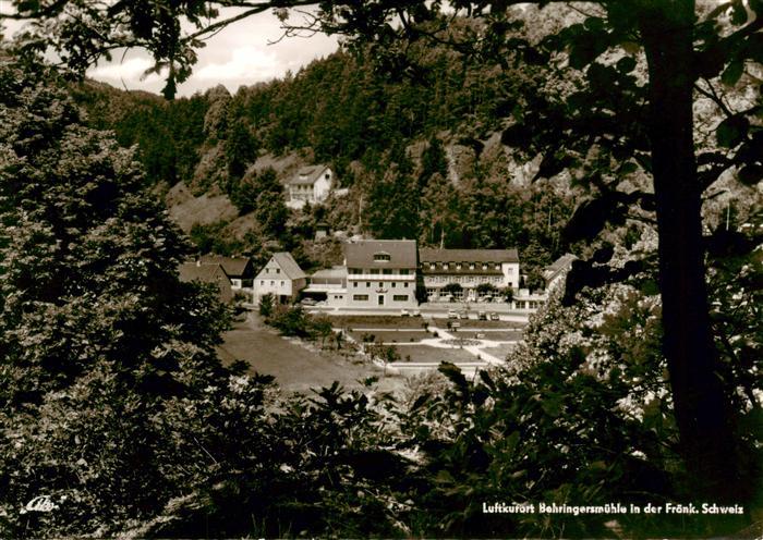 Behringersmuehle Goessweinstein Gasthof Pension Zur Behringersmuehle