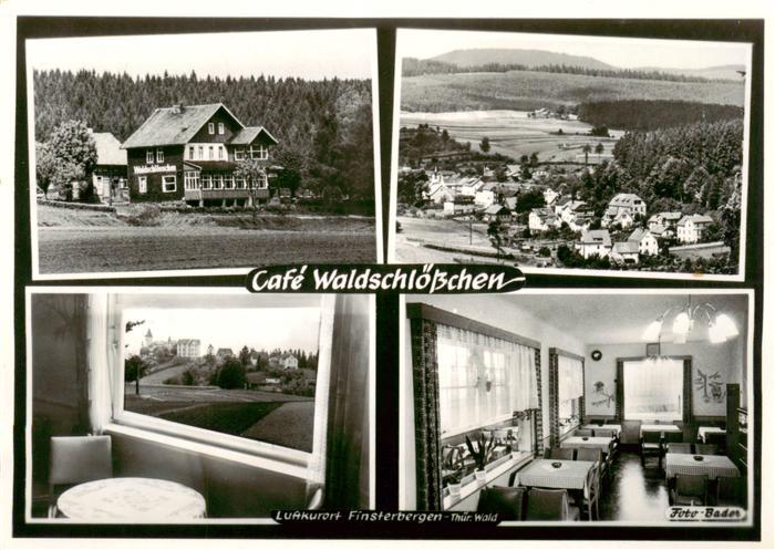 Finsterbergen Bad Cafe Waldschloesschen Gastraeume Panorama
