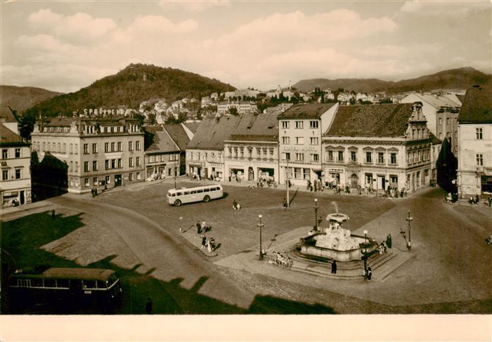 Decin Tetschen-Bodenbach Boehmen CZ Marktplatz
