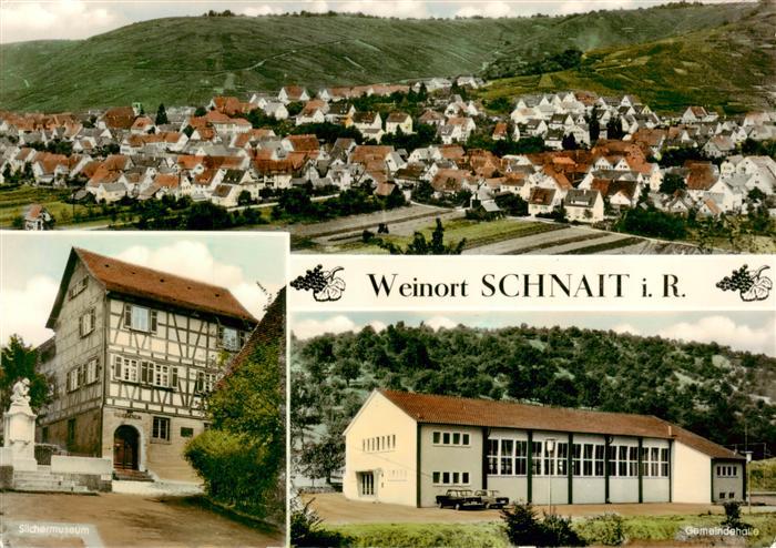 Schnait Weinstadt Remstal Panorama Museum Gemeindehalle