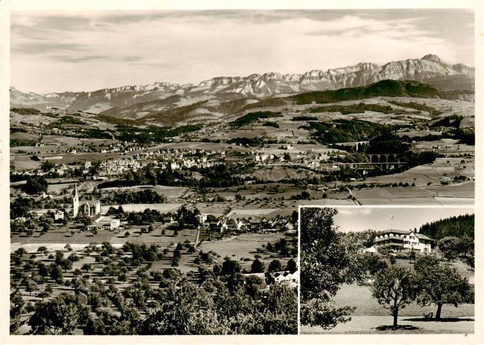 Abtwil SG Panorama Kurhaus Saentisblick