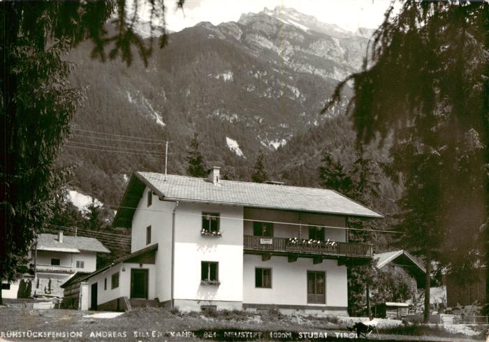 Neustift Stubaital Tirol Fruehstueckspension Andreas Siller