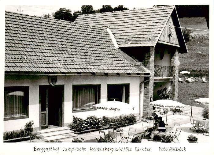 Techelsberg Woerther See Berggasthof Lamprecht