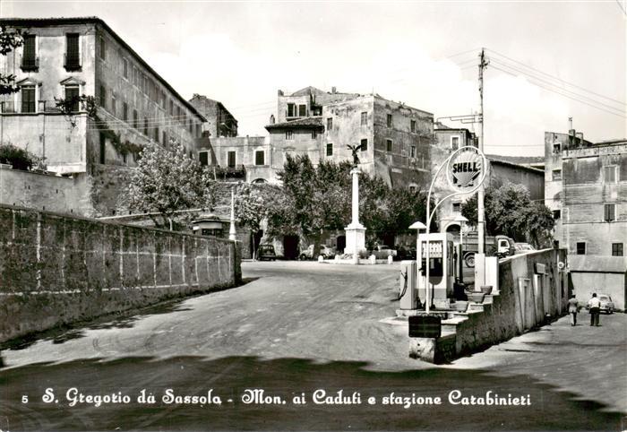 San Gregorio da Sassola Roma Rom IT Mon ai Caduti e stazione Carabinieri
